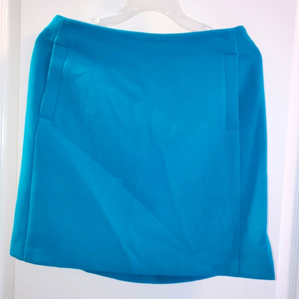 Banana Republic Pencil Skirt Size 6 Teal